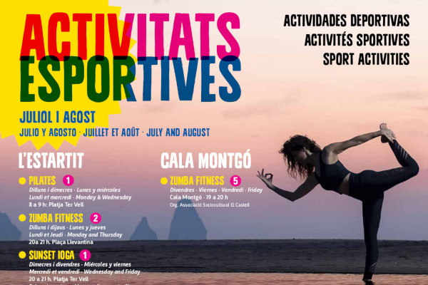 Nouveau programme d’activités sportives pour juillet et août – Juillet 2019